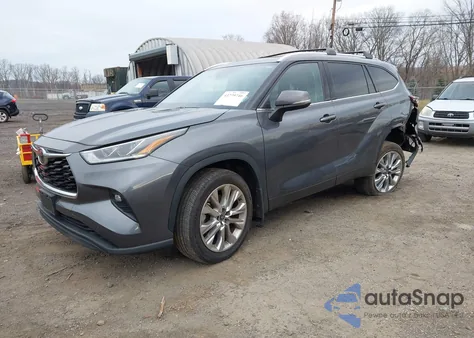 2022 Toyota Highlander Limited from USA, damaged, VIN 5TDDZRBH8NS196904